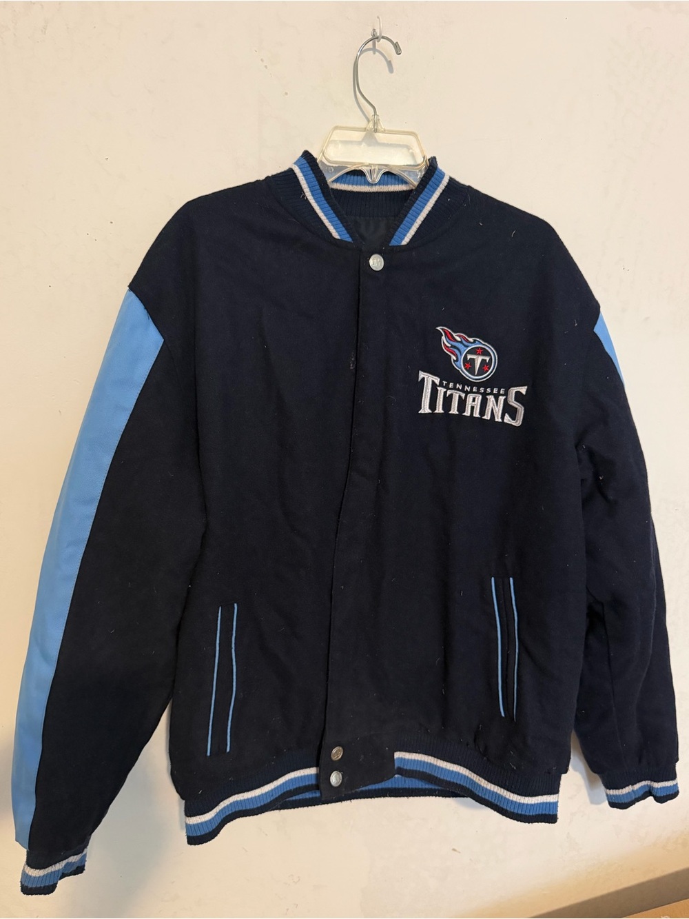Men's Navy & Light Blue Jacket